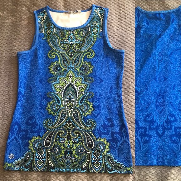 ATHLETA stretchy workout yoga gym tank top XS - Picture 1 of 8